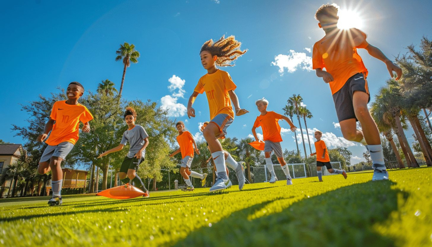 Exercices de footbag pour développer l'agilité et la coordination des jeunes sportifs